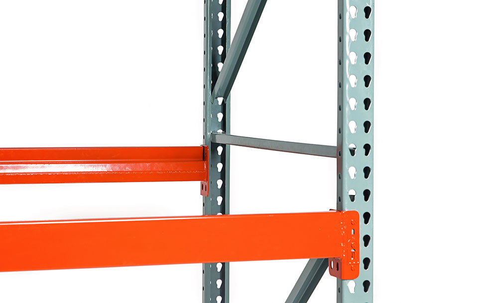 Galvanized pallet rack for warehouses